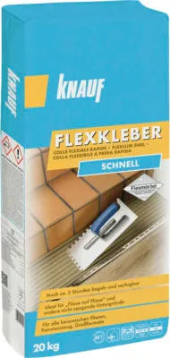 Obrázek produktu pro Lepidlo na obklady a dlažbu KNAUF Flexkleber Schnell C2FT S1 20 kg