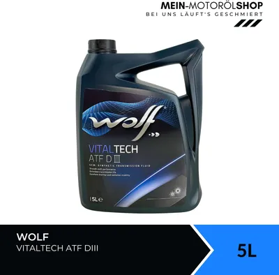 Produktbild von Wolf Vitaltech ATF D III Getriebeöl 5 Liter
