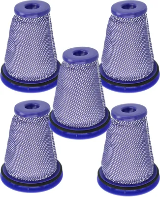Produktbild von vhbw 5x Vormotorfilter kompatibel mit Dyson Big Ball Multi Floor 2+, Multi Floor Extra, Parquet, Parquet 2 Staubsauger - Motorschutzfilter, Abwaschbar