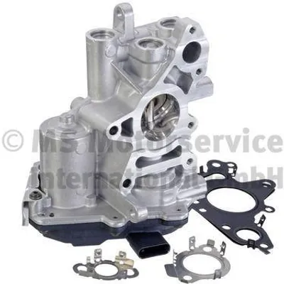 Image de PIERBURG 7.10334.22.0 Soupape EGR avec joint, compatible avec la Mercedes-Benz Classe C break (S205) - Soupape de recirculation des gaz d'échappement