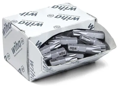 Zdjęcie produktu dla Wiha 7929-011T30x25(VE50) 08069 Torx bit T 30 Chromium-vanadium steel tempered C 6.3 50 pc(s)