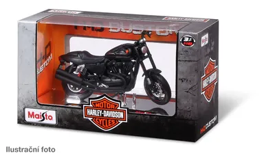 Immagine prodotto di M. Moto Harley-Davidson, assortite, vetrina, 1:18