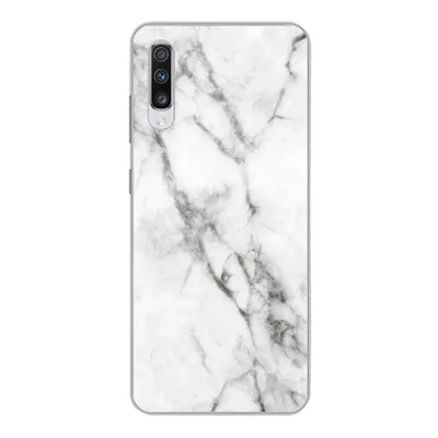 Produktbild von MuchoWow® Handyhülle Schutzhülle Hülle für Samsung Galaxy A70 Marmor - Luxus - Weiß Silikon Softcase Handy Hülle - Schutzhaube