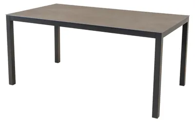 Produktbild von Lesli Living - Gartentisch Lagos - Grau - 160x90cm