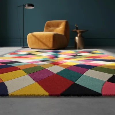 Teppich Geometrisch-Design - hochdicht - mit Jute-Rücken MEON KARL_Rechteckig_#sku_BARK503119348386-BARK503119348387-BARK503119348388-BARK503119369327#