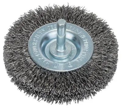 Produktbild von Scheibenbürsten für Bohrmaschinen - Gewellter Draht, 75 mm