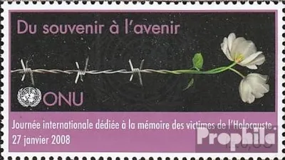 Produktbild von Briefmarken UNO - Genf 2008 Mi 587 (kompl.Ausg.) postfrisch Holocaust-Gedenktag