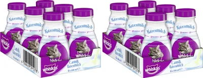 Produktbild von WHISKAS® Katzenmilch 2 x 6 x 200ml