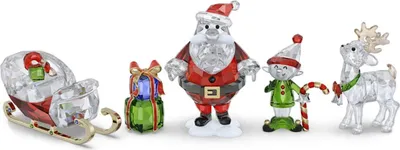 Produktbild von Swarovski Holiday Cheers Weihnachtsmann Story Set 5713797 Dekoration special set