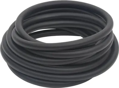 Imagen del producto de vidaXL Manguera híbrida de aire, negra, 0,6", 5 metros, de goma y PVC