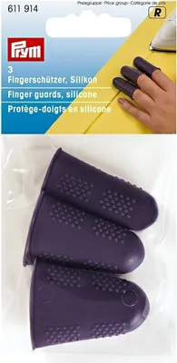 Immagine prodotto di Protezioni per dita in silicone per proteggere le dita dalle bruciature durante la stiratura di precisione, 3 pz