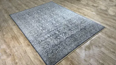 Produktbild von Teppich ZIEGLER-ORIGINAL | Farbe: Grau; Größe: 180x247 cm | strapazierfähig und leicht zu reinigen | Wohnzimmer | Schlafzimmer