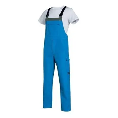 Produktbild von uvex Latzhose perfect acid blau, grau, kornblau Gr. 52, 54