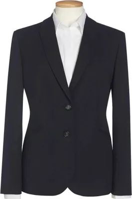 Image de Brook Taverner - "Eclipse Cordelia" Blazer Simple boutonnage pour femme PC7644 (46 FR) (Noir)