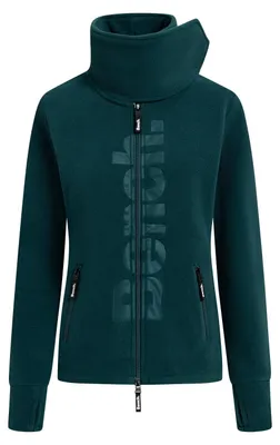Produktbild von Bench Fleecejacke Finish für Damen, Farbe:Dunklegrün, Größe:44
