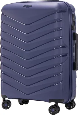 Obrázok produktu pre Stredný kufor Wings PHOENIX 24" Navy Blue, polypropylén, TSA