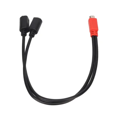 Image de MINI DIN 6 Pin vers 2 MINI DIN 6 Pin câble MINI DIN 6 Pin mâle vers 2 MINI DIN 6 Pin femelle câble MINI DIN 6 Pin Splitter câble MINI DIN 6 Pin vers