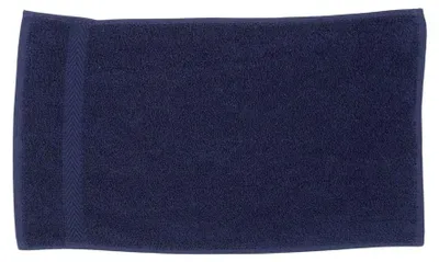 Produktbild von Towel City - Gäste-Handtuch "Luxury" LT1048 (50 cm x 30 cm) (Marineblau)