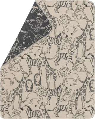 Produktbild von David Fussenegger Babydecke Juwel 'Safari' 70 x 90 cm Natur