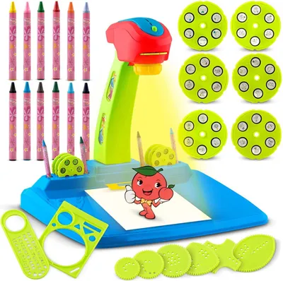 Produktbild von Ricokids 772001 Projektor zum Zeichnenlernen – blau
