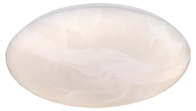 Obrázok produktu pre Stropné svietidlo LED, kov, biela, alabastrová farba, D 38 cm
