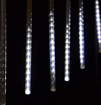 Produktbild von LED-Lichterregen Schneefall-Meteor-Effekt 10 Stäbe 180 LED BA11771