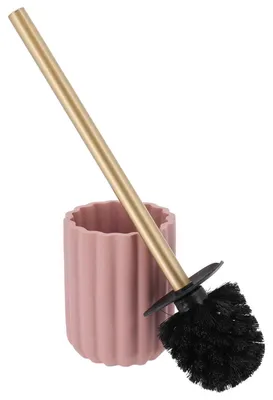 Produktbild von Tendance Toilettenburste Ibiza - rosa - H 38 x T 10 cm - Polyresin - Toilettenburste
