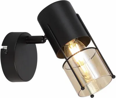 Productafbeelding van Kinkiet Scottie, zwart, 1xE14, 40W, metaal, afmetingen: 15x12x8 cm, IP20, merk: Reality