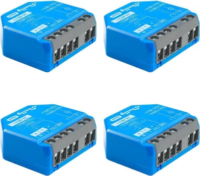 Immagine prodotto di Shelly · Unterputz·""1 Gen4 4er Pack""· Relais· max 16A· 1 Kanal· WLAN· Matter· (Shelly_1_Gen4_4er)
