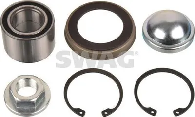 Produktbild von SWAG Radlagersatz Hinten Links Hinten Rechts für FORD Fiesta Mk5 Schrägheck (JH1, JD1, JH3, JD3) Schrägkugellager 53mm 33 10 2570