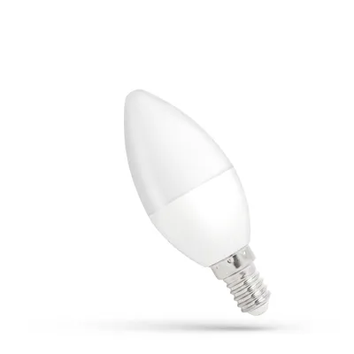 Obrázek produktu pro Spektrum LED E14 C36 svíčka 5W = 43W 470lm 160° 230V Teplá bílá 3000K DIMMABLE