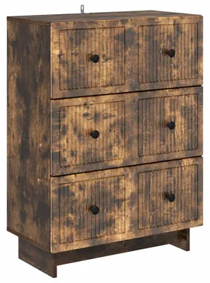 Obrázek produktu pro Skříň se zásuvkami Kouřový dub 66 x 34,5 x 90 cm