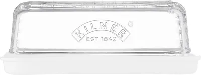 Produktbild von KILNER Käseglocke aus Glas, Keramikboden, luftdicht, 24 cm 112996 5010853285504