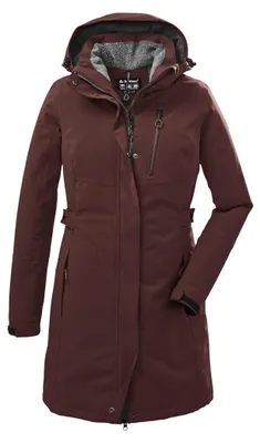 Productafbeelding van Killtec dames functionele parka/parka met afneembare capuchon, model KOW 165 WMN PRK