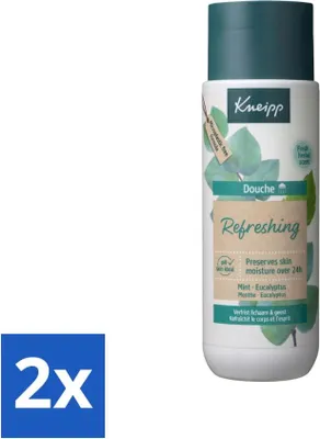 Produktbild von Kneipp - Duschgel - Erfrischend - Minze Eukalyptus - 200 ml - Vorteilspack - 2 Stücke
