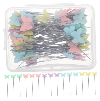 Produktbild von 100 Stück Stecknadeln mit Nähkopf für DIY-Bastelarbeiten
