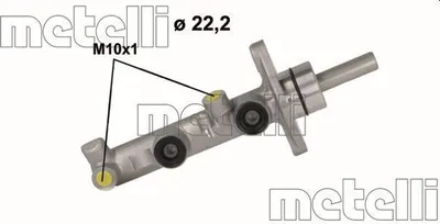 Produktbild von METELLI 05-1126 Bremszylinder Hauptbremszylinder für TOYOTA RAV 4 II (CLA2, XA2, ZCA2, ACA2)