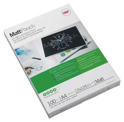 Obrázek produktu pro GBC Laminierfolientasche, DIN A4, matt, 250 mic