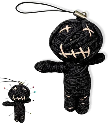 Productafbeelding van Voodoo pop met naalden - 8 cm - Geschenkdoos en handleiding (mogelijk niet beschikbaar - Grappig medicijn - Baas