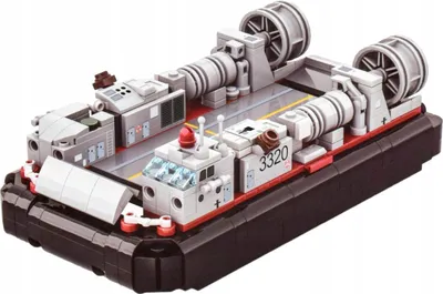 Produktbild von Lolex | Konstruktionsspielzeug Luftkissenboot - 413 Teile - 11,2 X 20,8 X 7,6 Cm - Militärspielzeug - Modellbau