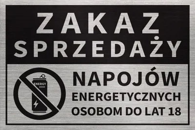 Productafbeelding van Teken: Verkoop van energiedranken verboden