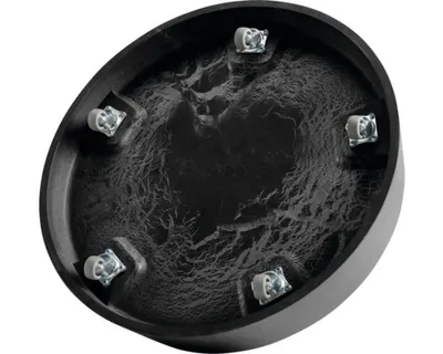 Produktbild von Blumentopf Untersetzer mit Rollen Ecopots Oslo Kunststoff Ø 37,2 cm H 9,5 cm dunkelgrau