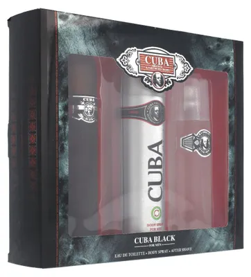 Immagine prodotto di Set da regalo Cuba Black per uomo Set II.