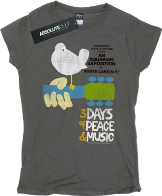 Produktbild von Woodstock - T-Shirt für Damen BI37567 (XXL) (Holzkohle)