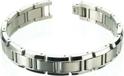 Immagine prodotto di Bracciale Boccia Uomo 0337-01 Titanio 21 cm