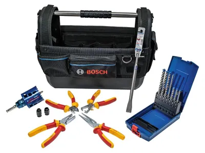 Produktbild von Bosch Elektriker Install. Kit + Tasche 061599768F