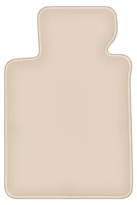 Produktbild von DURBAN Beige Velours-Fahrerfußmatte für BMW 5 G30 Limousine (2017-)