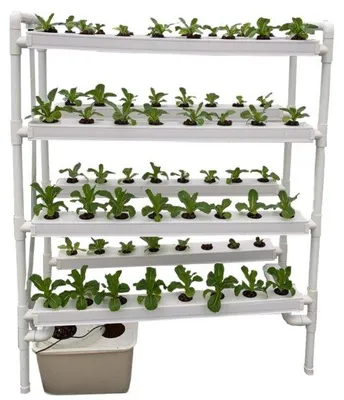 Obrázek produktu pro Hydroponická NFT pěstební sada 64 míst 113 x 140 x 48 cm
