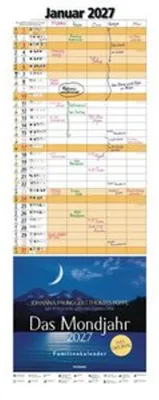 Produktbild von Das Mondjahr 2027 - Familienkalender