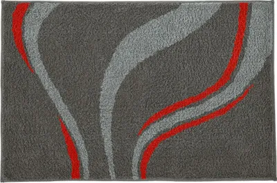 Produktbild von Kleine Wolke Badteppich VENTO Schiefer 60 x 90 cm